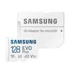 Karta pamięci SAMSUNG Evo Plus microSDXC 128GB / Kingston Canvas go 128GB, media expert