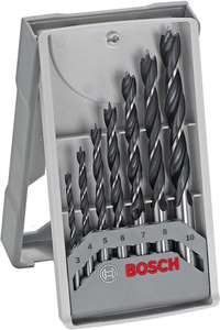 Bosch Professional 7-częściowy zestaw wierteł spiralnych do drewna