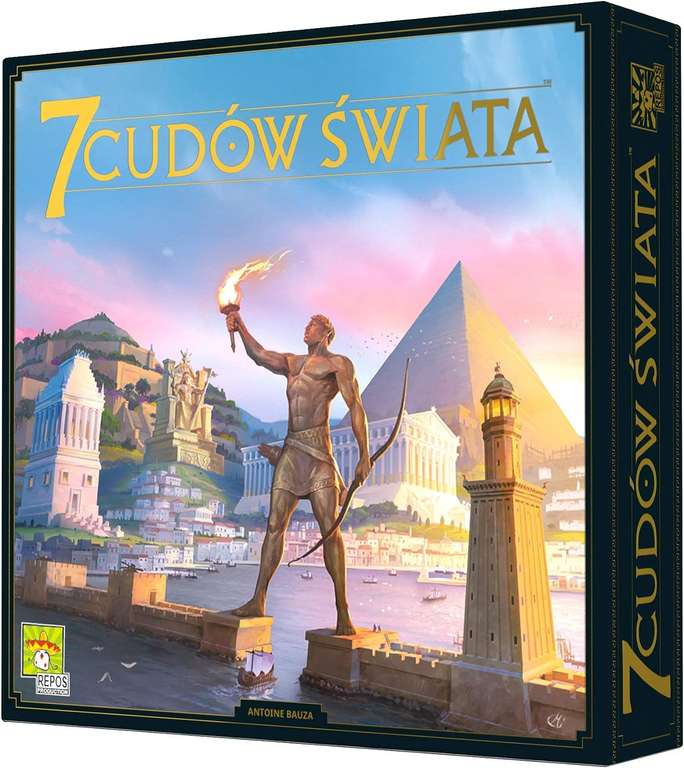 Gra planszowa 7 Cudów Świata (edycja polska 2020)