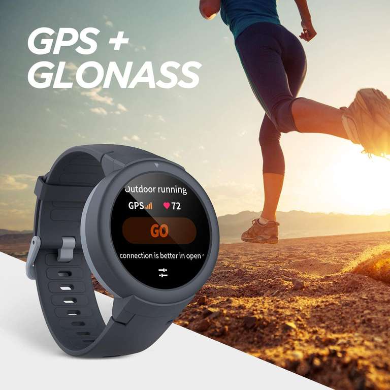 Smartwatch Amazfit Verge Lite Fitness GPS AMOLED Szary