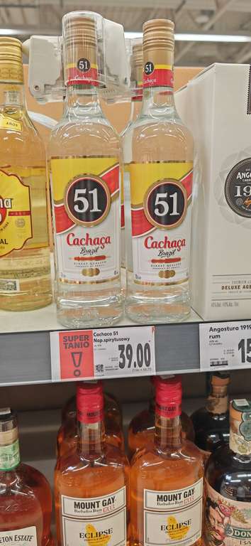 CACHACA PIRASSUNUNGA 51 brazylijski rum Kaufland