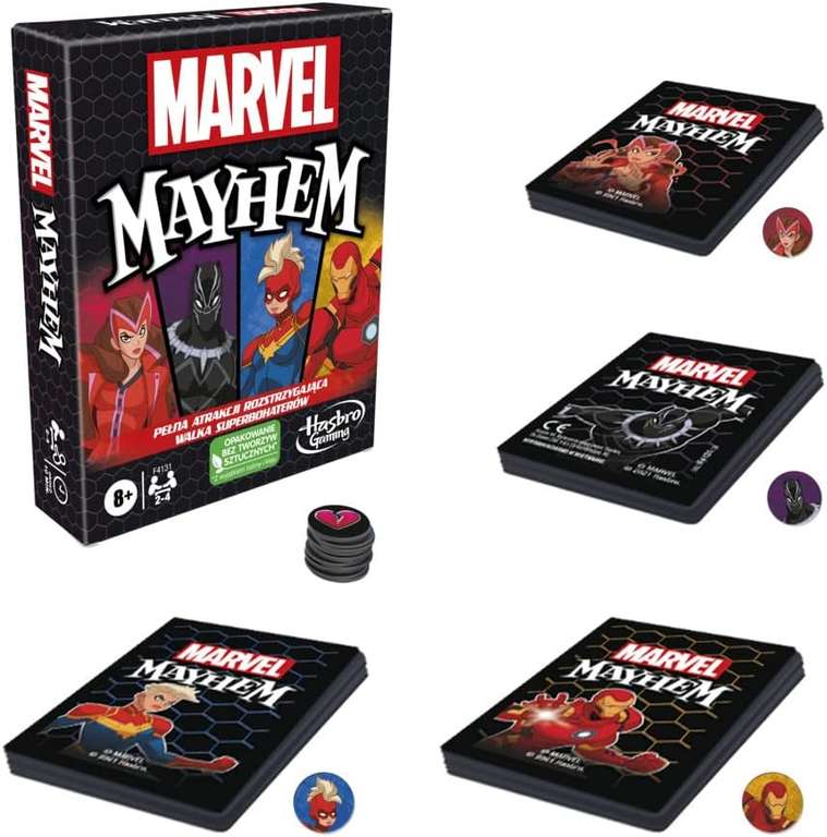 Gra karciana Marvel Mayhem (została w sklepie Empik)