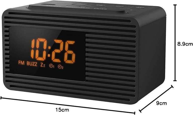 Panasonic RC-800 radio FM z budzikiem