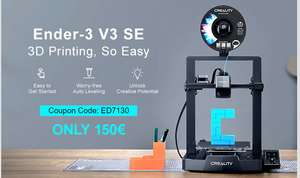 Drukarka 3D Creality Ender-3 V3 SE 3D Printer CR Touch Auto Leveling 220*220*250mm
