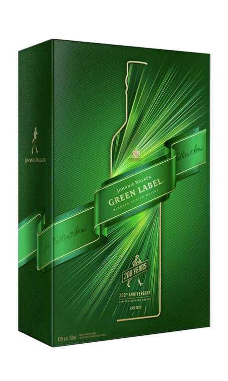 2x Whisky Johnnie Walker Green Label 0,7 + 2 szklanki - Winnica Lidla