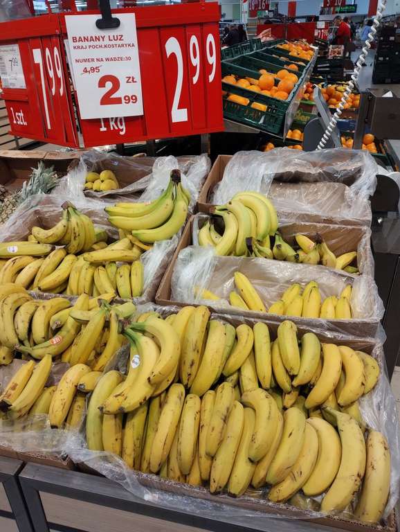 Banany 1kg Auchan Lublin