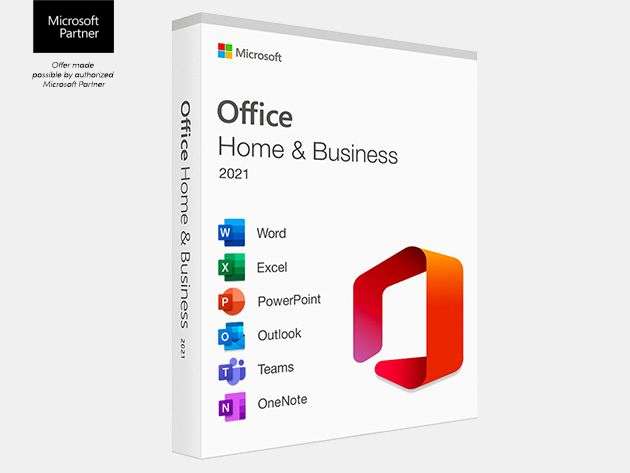 Microsoft Office 2021 Home & Business: Dożywotnia licencja Mac/Windows ($49.99)