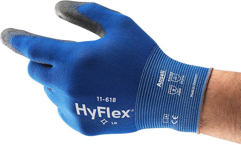 12 par rękawiczek roboczych XL