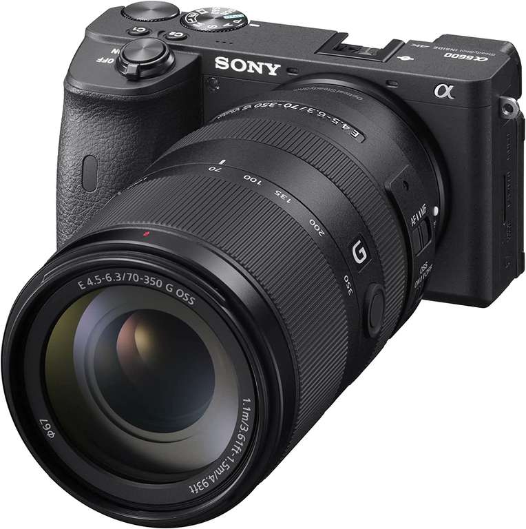 Obiektyw Sony E 70–350 mm f/4.5–6.3 G OSS | Superteleobiektyw zmiennoogniskowy APS-C (SEL70350G)