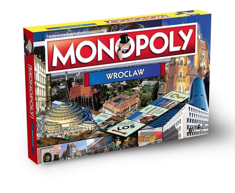 Monopoly Wrocław - gra planszowa w wersji niemieckiej