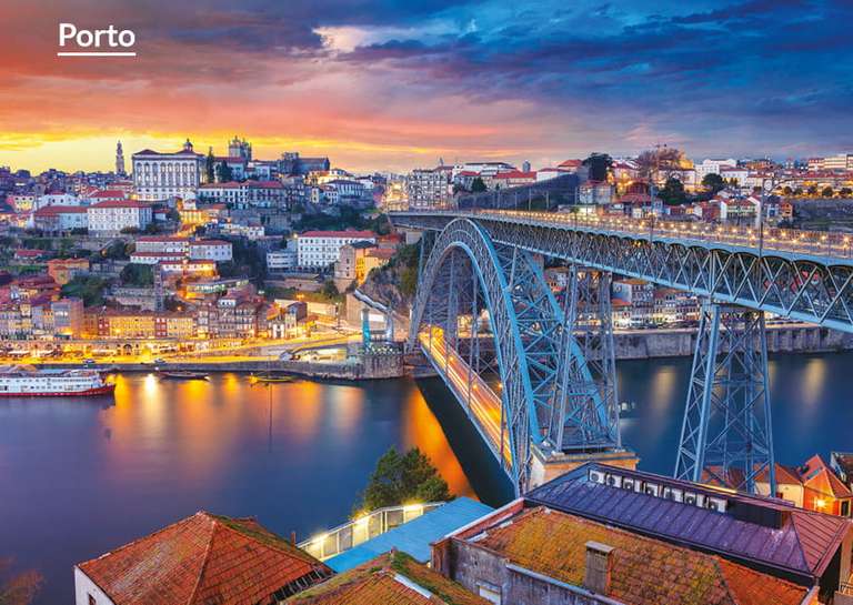 PORTUGALIA-PORTO na 5 dni za 518 zł/os. W cenie loty z WROCŁAWIA i noclegi w pensjonacie w centrum ( Styczeń 2024r. ) + propozycje atrakcji