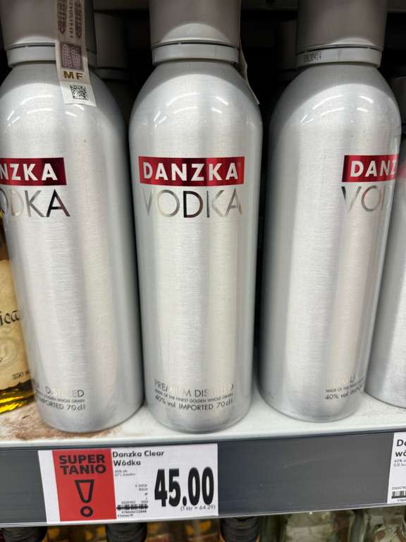 Wódka Danzka vodka 0.7 L 40% Kaufland