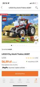 LEGO City, klocki Traktor, 60287
