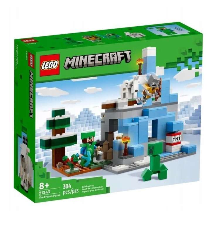 LEGO 21243 Minecraft - Ośnieżone szczyty - Allegro Days