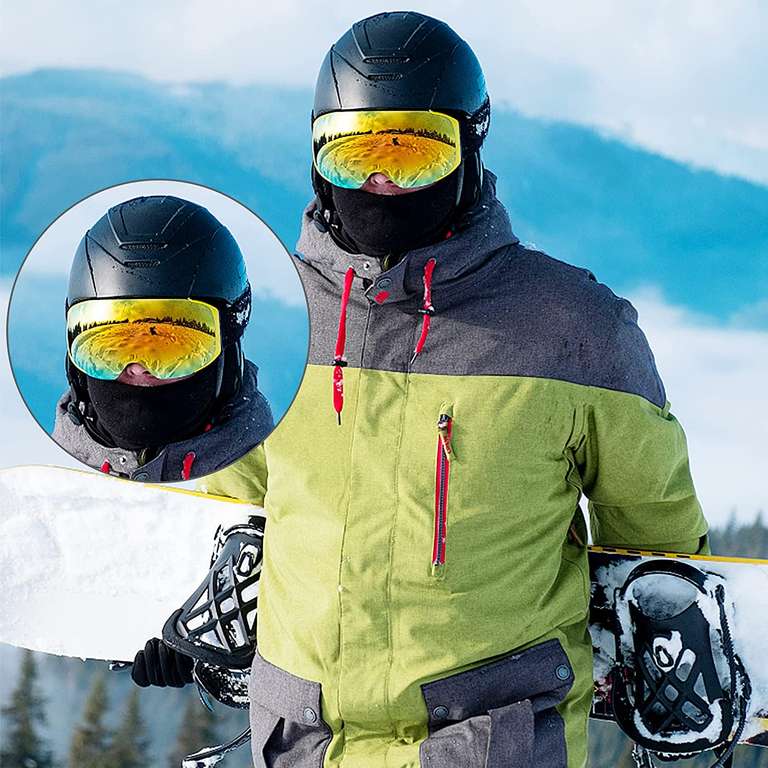 2 sztuki kominiarek, maski narciarskie