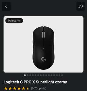 Mysz Logitech G PRO X Superlight