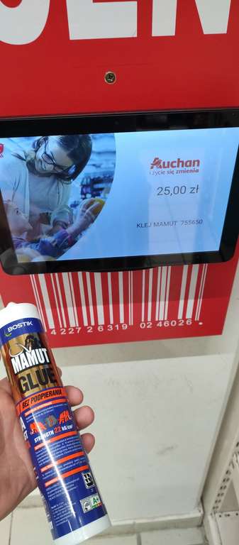 Klej Mamut @ Auchan