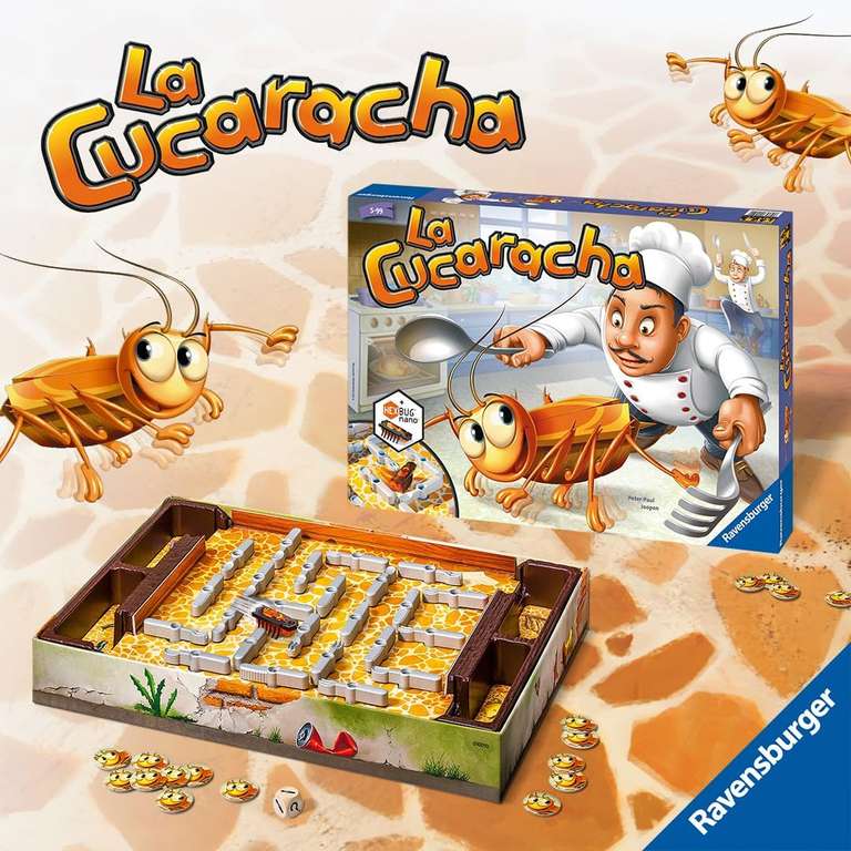 Gra planszowa dla dzieci Ravensburger La Cucaracha