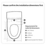 Smart deska toaletowa Smartmi Smart Heated Bidet Toilet Seat 2 | Wysyłka z DE | $199.99 @ TomTop