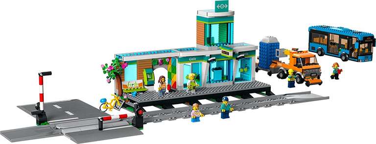 LEGO City 60335 - Dworzec kolejowy dla klientów amazon prime