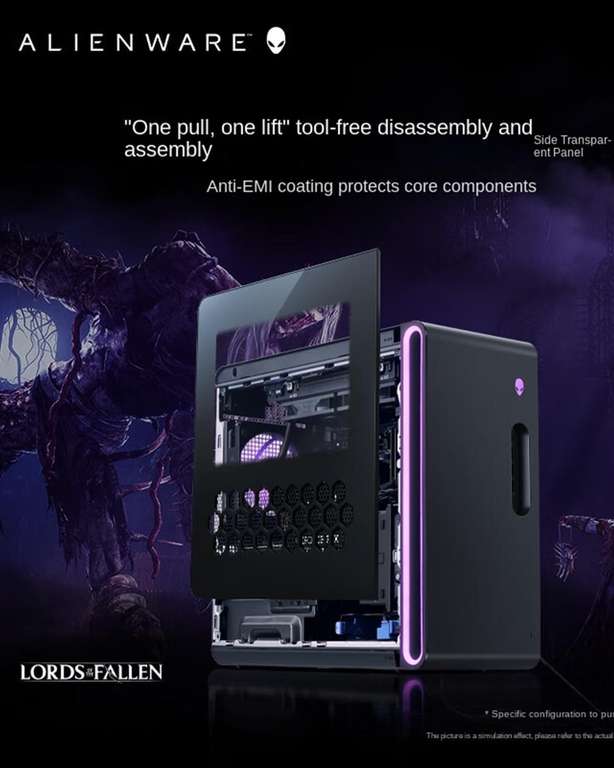 Alienware Aurora R16 Komputer stacjonarny RTX 5080 Intel Ultra 9 285K ...
