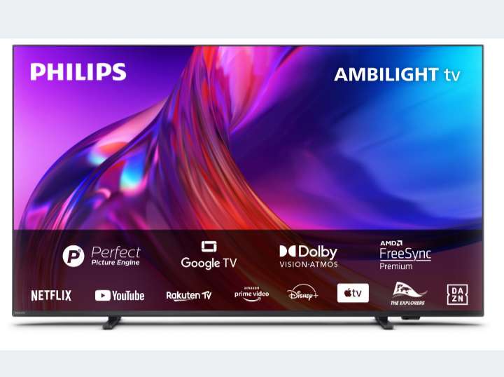 Telewizor LED Philips 50PUS8518 50 cali 4K UHD Ambilight  czarny