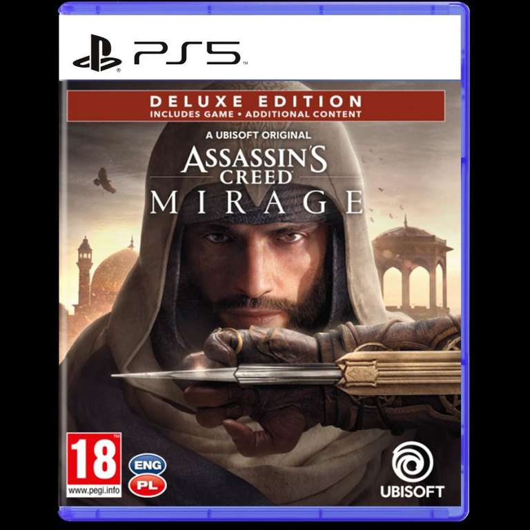 Gra Assassin's Creed Mirage Deluxe Edition PS5 (dostępne też PS4, XSX) 139,99zł