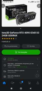 Karta graficzna Inno3D GeForce RTX 4090 iChill X3 24GB GDDR6X