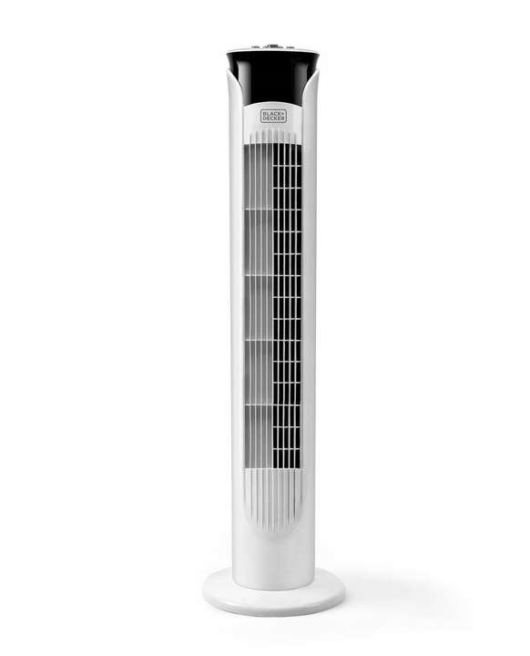 Wentylator kolumnowy / wiatrak podłogowy Black&Decker (45 W, 57 dB, 3 prędkości, timer, 180') @ Allegro