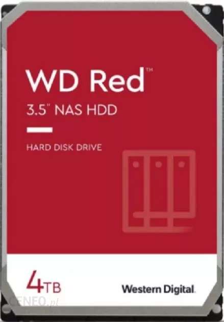 Dysk WD Red Plus 4TB WD40EFPX następca WD40EFZX CMR