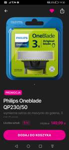 Philips Oneblade QP230/50 ostrza 3 szt.