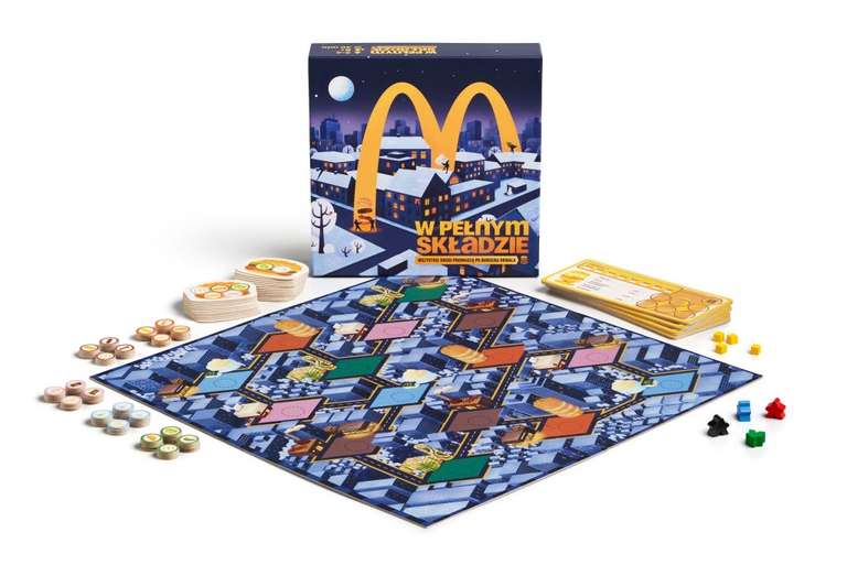 Gra planszowa w Pełnym Składzie od McDonalds za 7000 pkt!