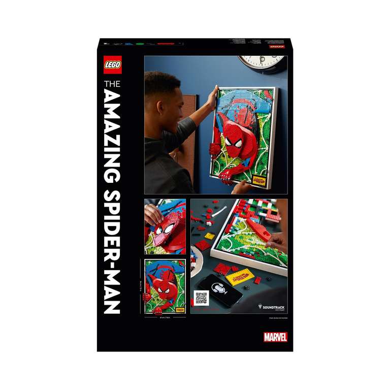 LEGO Art 31209 Niesamowity Spider-Man i inne z Amazon DE