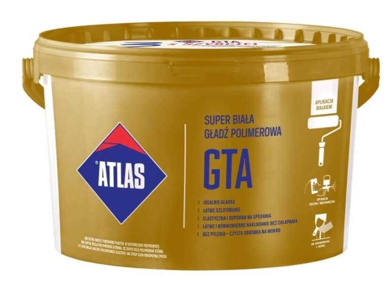 Gotowa gładź Atlas GTA 25kg