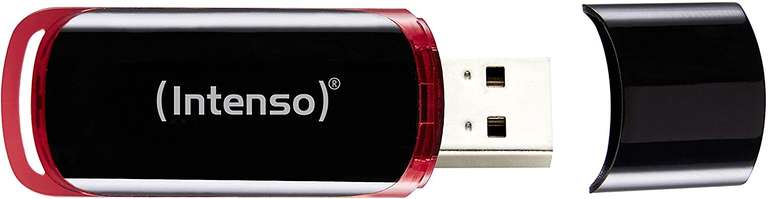 Intenso Business Line - pamięć flash 32 GB - USB 2.0, czarny/czerwony