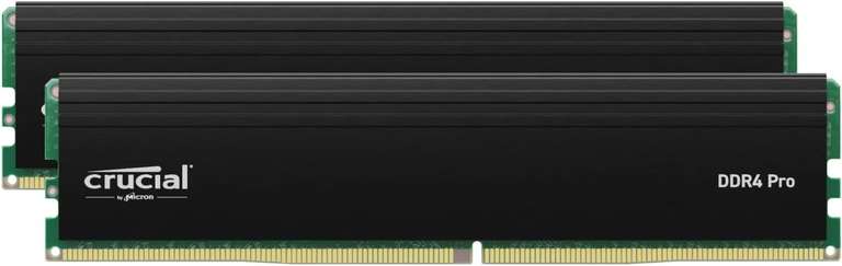 Pamięć RAM Crucial Pro 64GB (2x32 GB) DDR4-3200 CL22 UDIMM