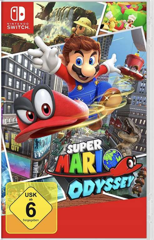 Super Mario Odyssey Gra Nintendo Switch