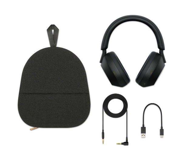 Słuchawki bezprzewodowe Sony WH-1000XM5 ANC - czarne