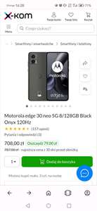 Motorola edge 30 neo 5G 8/128GB Black Onyx 120Hz