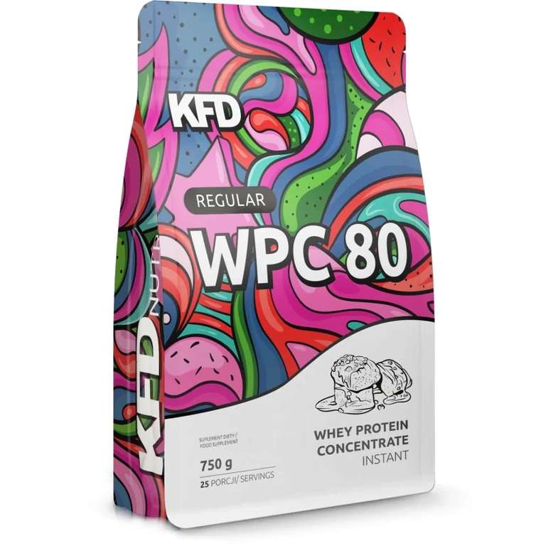 Białko KFD Regular WPC 80 Instant 750g