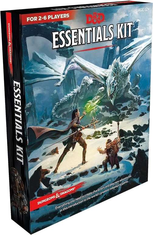 Dungeons & Dragons Essential Kit, zestaw startowy do RPG, historycznie najniższa cena