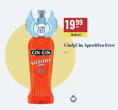 Bezalkoholowe Cin&Cin Aperitivo Alco Free 1l
