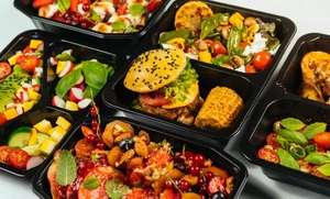 Catering dietetyczny Szklarnia Zdrowia, 5 posiłków 1800-2000 kcal za 40 zł dziennie (darmowa dostawa w Warszawie) @ Groupon