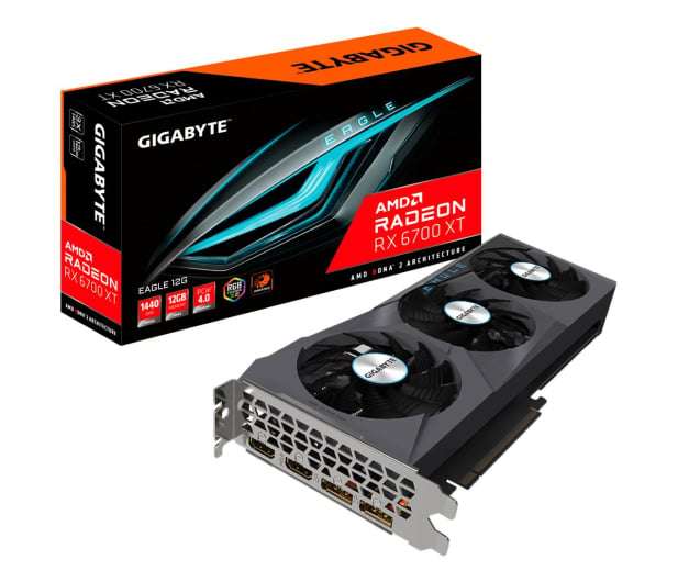 Karta graficzna Gigabyte Radeon RX 6700 XT EAGLE 12GB GDDR6 + gra Starfield, Gigabyte week @ x-kom