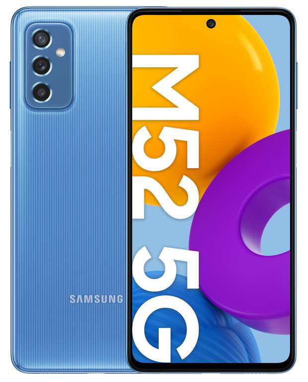 Smartfon SAMSUNG Galaxy M52 6/128GB 5G 6.7" 120Hz