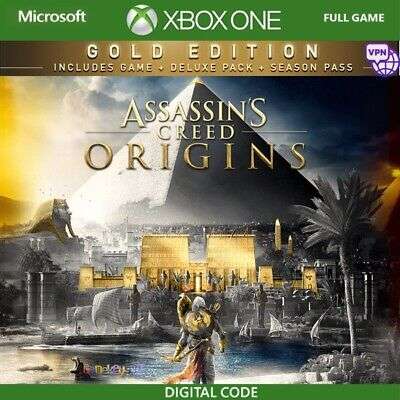 Assassin's Creed: Origins Gold Edition Argentina Xbox One/Series - wymagany VPN