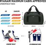 Torba kabinowa ECOHUB Ryanair 40x20x25 podreczna/pod siedzenie (szara 42,99zl, inne kolory 46,99zl) @ Amazon