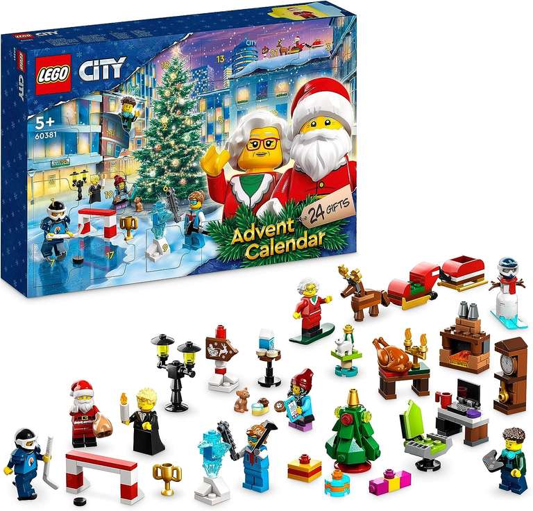 LEGO 60381 City Occasions Kalendarz adwentowy 2023