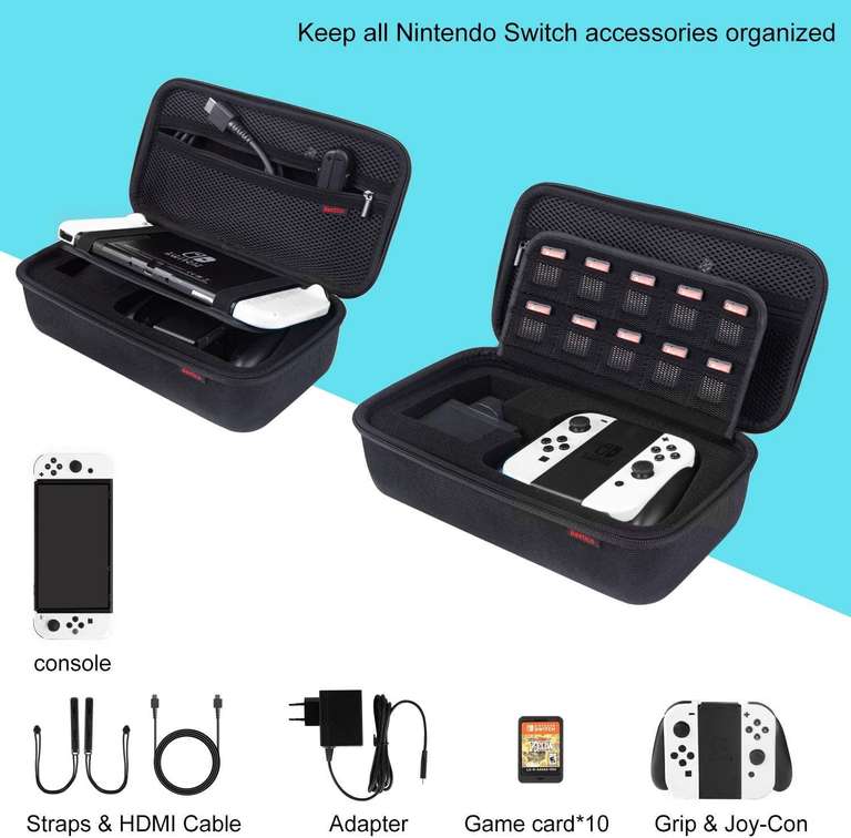 Torba transportowa Nintendo Switch z miejscem na docka lub pada @ Amazon