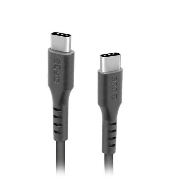 Kabel SBS USB-C - USB-C 65 W 1m (czarny)